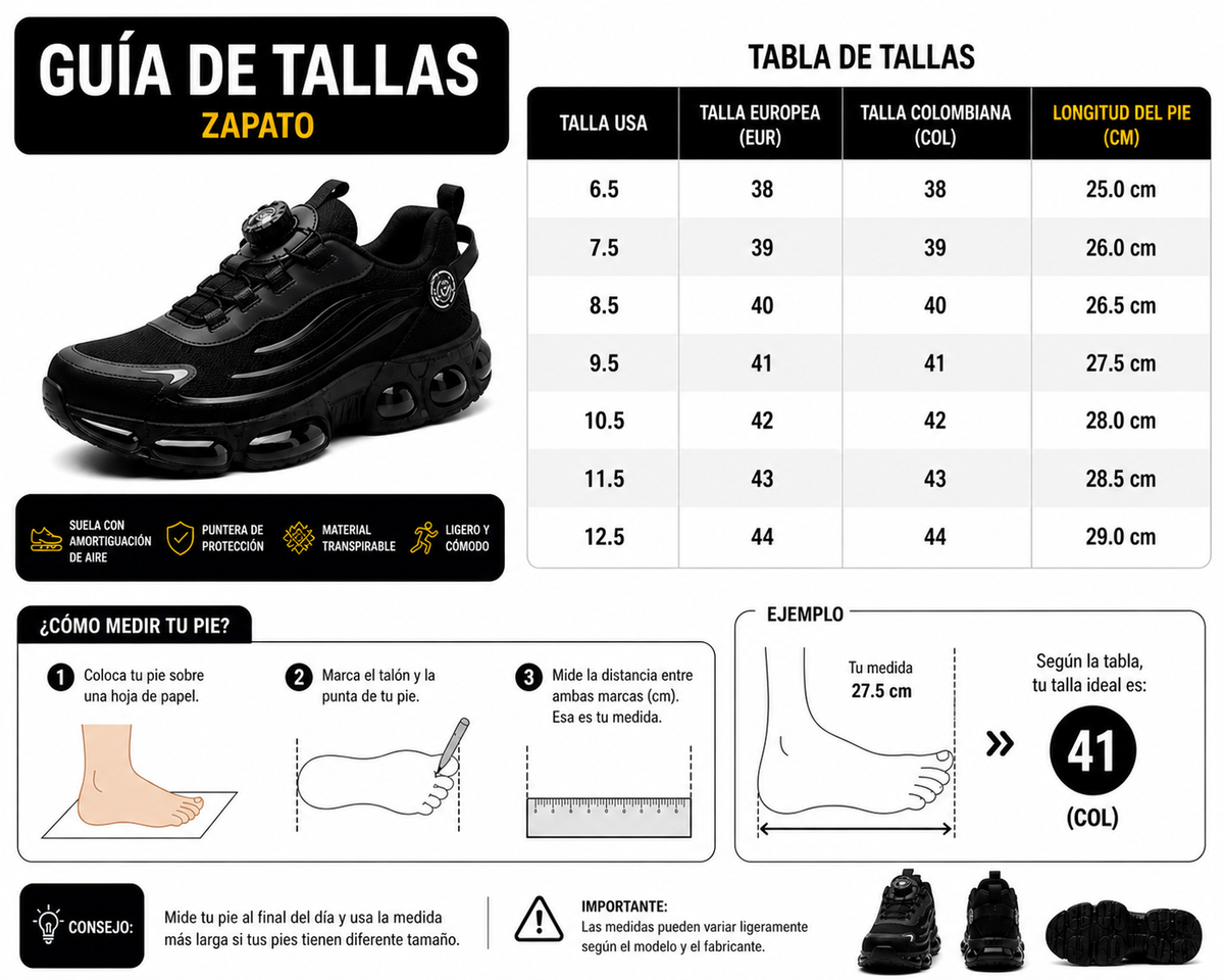🥾 Endurex™ – Zapatos de Seguridad con Estilo y Protección Total
