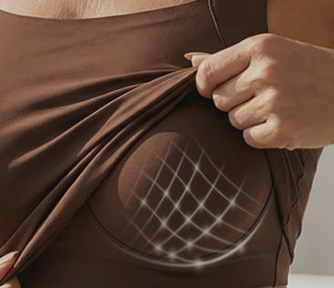 BLUSA DE TIRANTES 2 EN 1 CON BRASIER INTEGRADO