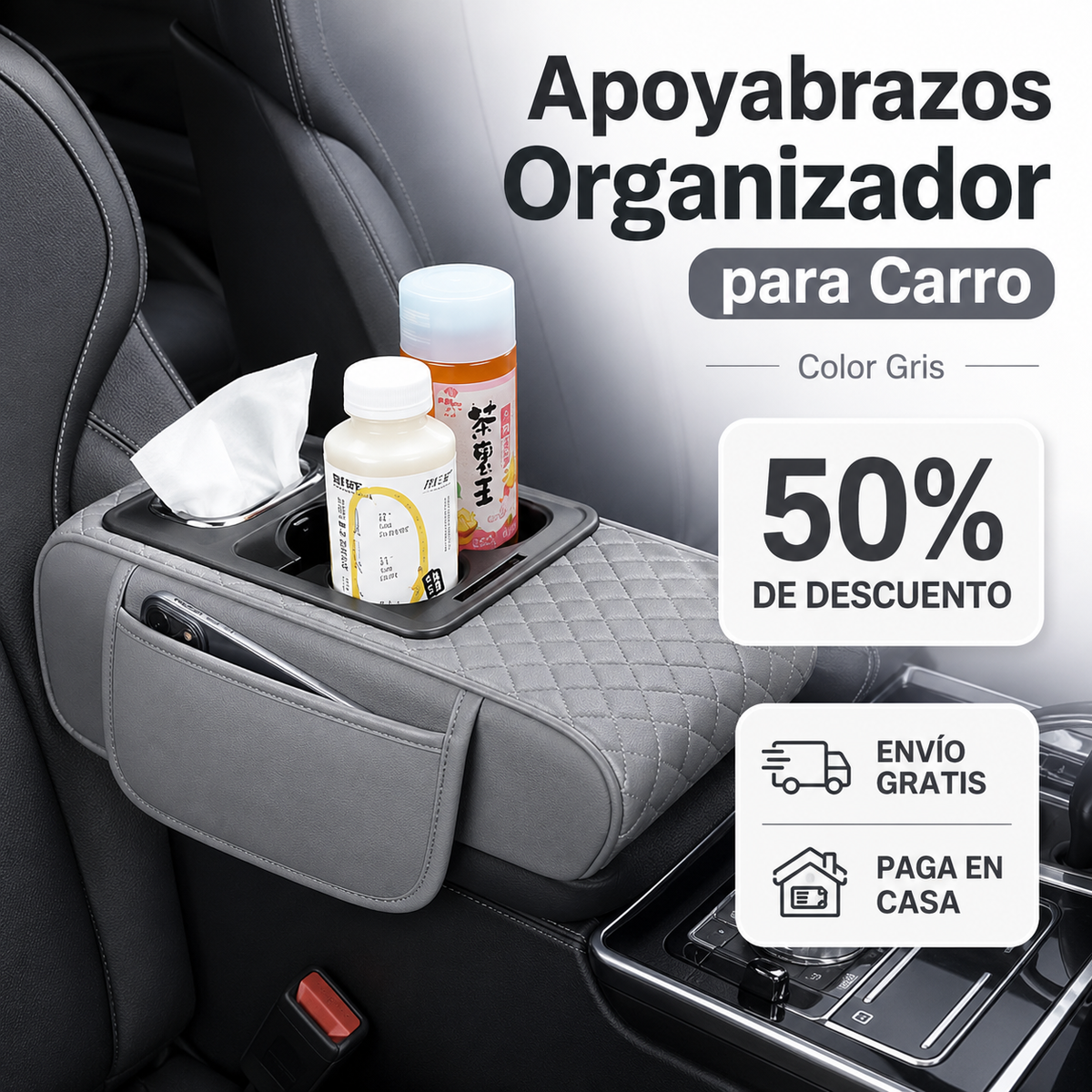 REPOSA BRAZOS PARA AUTOS
