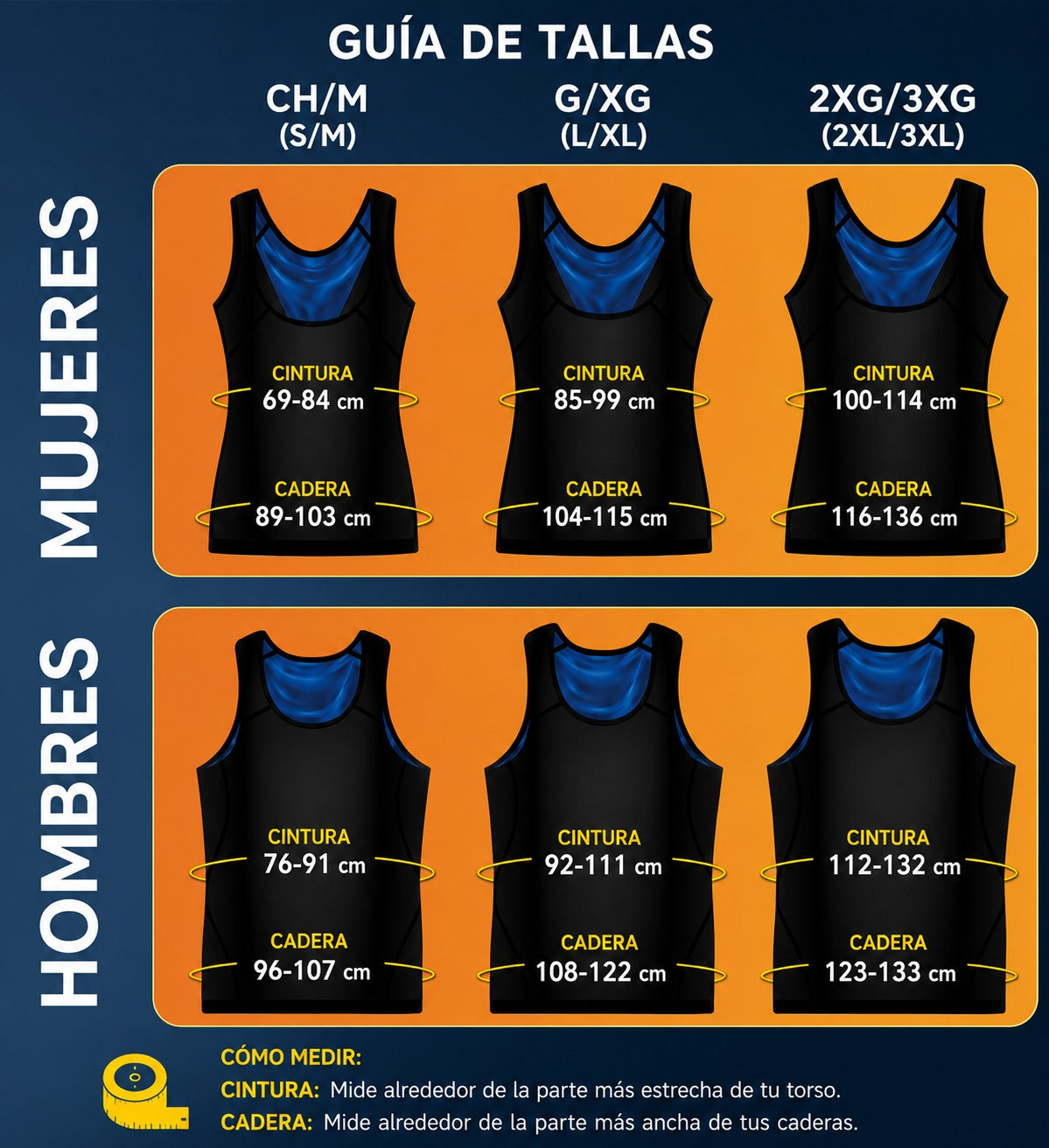 🎁Promoción del 50%🎁 Camiseta Faja Efecto Sauna: Para Hombres y Mujeres